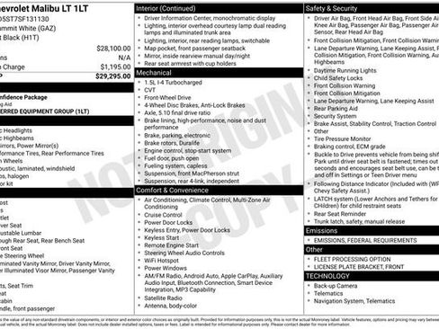 Used 2025 Chevrolet Malibu LT image 3