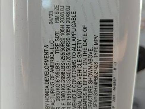 Certified 2023 Honda Pilot Touring image 15