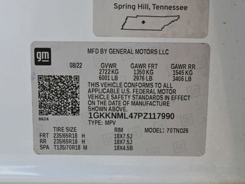 Used 2023 GMC Acadia SLT image 42