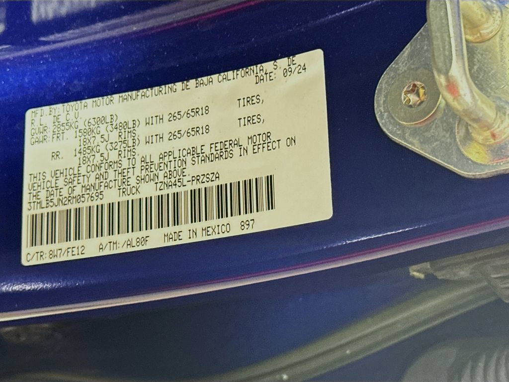 Certified 2024 Toyota Tacoma TRD Sport AWD/4WD image 29
