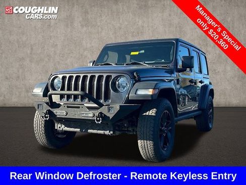 Used 2020 Jeep Wrangler Unlimited Sport image 4