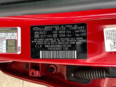 Used 2021 Hyundai Elantra SEL w/ Cargo Package image 35