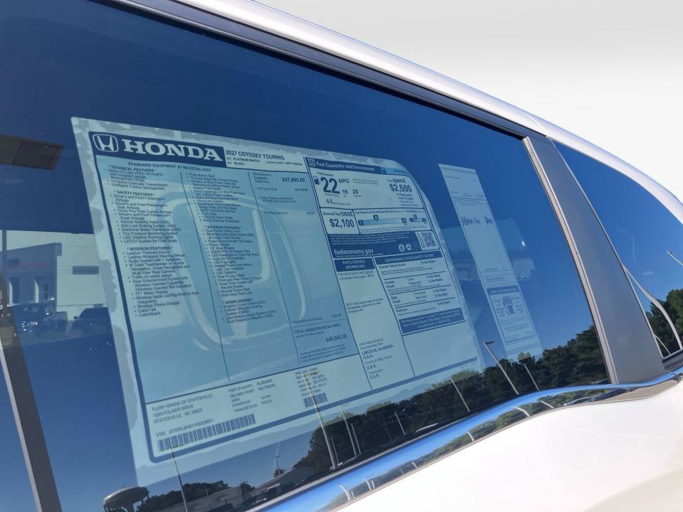New 2027 Honda Odyssey Touring image 33