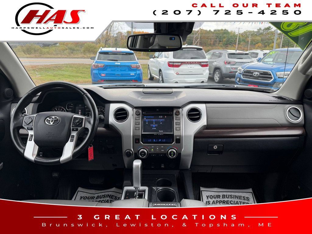Used 2018 Toyota Tundra Limited w/ Limited Premium Package AWD/4WD image 14