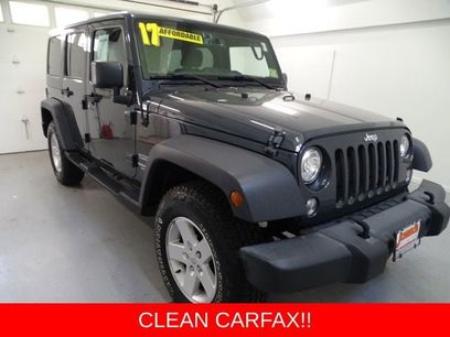 Used 2017 Jeep Wrangler Unlimited Sport w/ Quick Order Package 24S