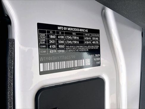 New 2026 Mercedes-Benz Sprinter 2500 image 21