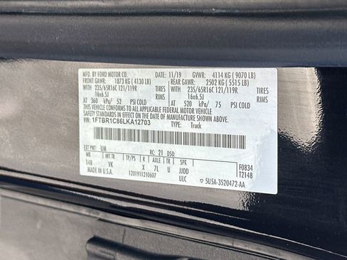 Used 2020 Ford Transit 250 Medium Roof w/ Load Area Protection Package RWD image 9