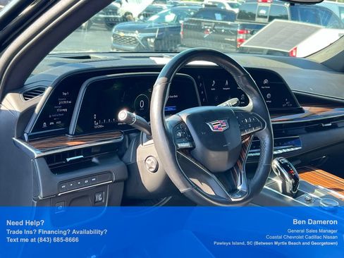 Used 2021 Cadillac Escalade Premium Luxury w/ LPO, Radiant Package AWD/4WD image 9