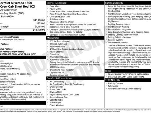 Used 2024 Chevrolet Silverado 1500 Custom RWD image 5