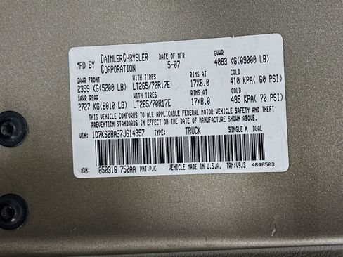 Used 2007 Dodge Ram 2500 Truck SLT w/ Trailer Tow Group image 30