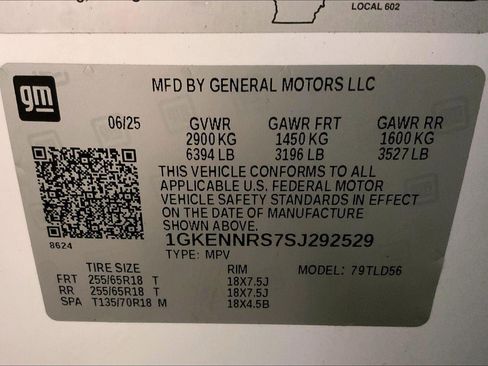 Used 2025 GMC Acadia Elevation AWD/4WD image 32
