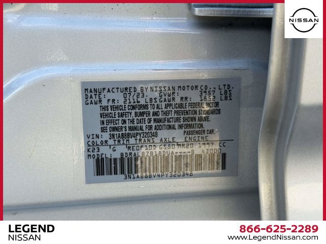 Certified 2023 Nissan Sentra S FWD image 32