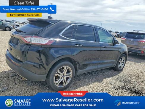Used 2017 Ford Edge Titanium w/ Technology Package FWD image 4