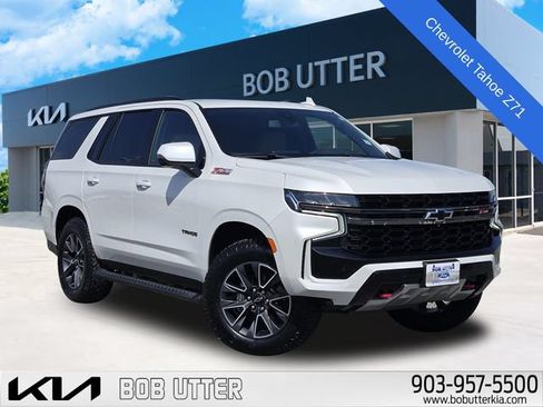 Used 2021 Chevrolet Tahoe Z71 w/ Luxury Package AWD/4WD image 1