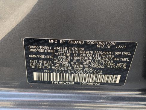 Used 2022 Subaru Crosstrek 2.0i Premium AWD/4WD image 36