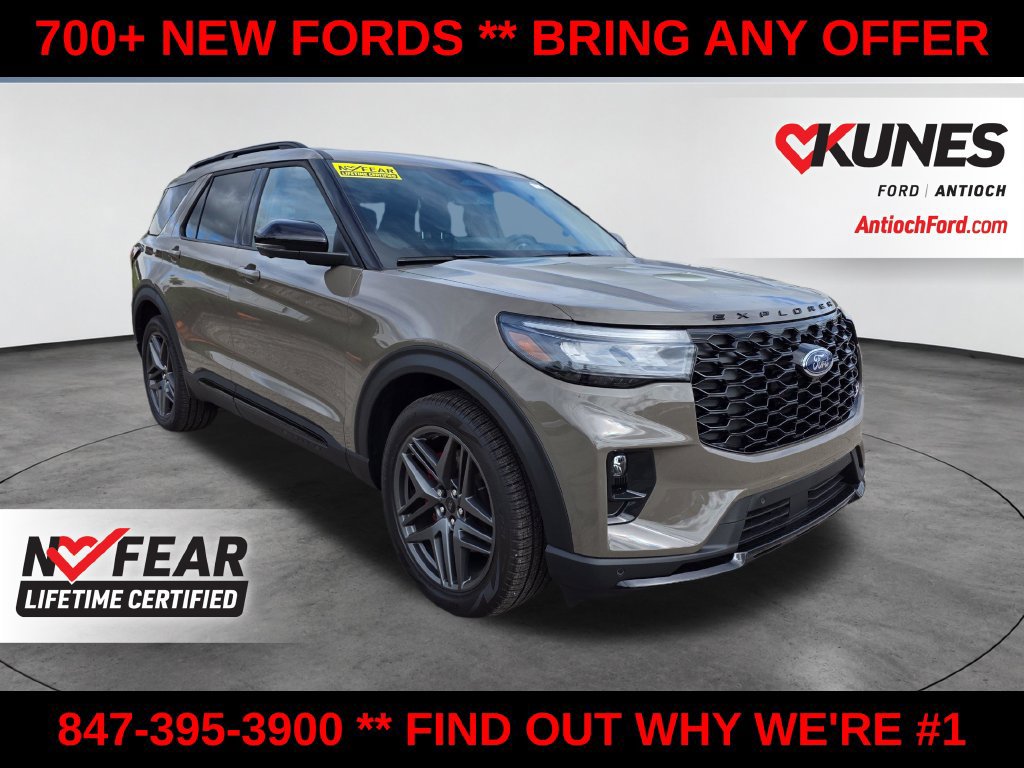 New 2026 Ford Explorer ST w/ Sun And Sound Package AWD/4WD image 1