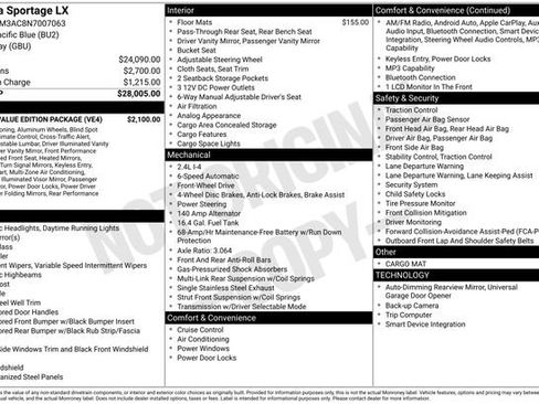 Used 2022 Kia Sportage LX w/ LX FWD Value Edition Package image 25