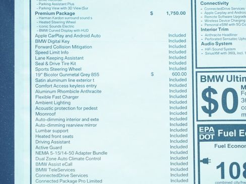 New 2026 BMW i4 eDrive40 w/ Premium Package RWD image 8