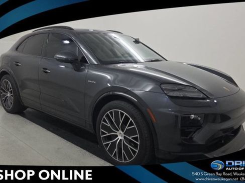 Used 2024 Porsche Macan 4 Electric AWD/4WD image 1