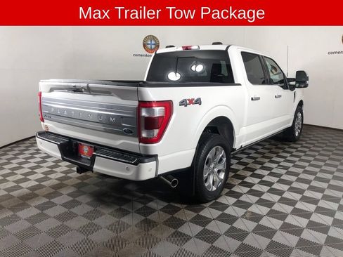 Used 2022 Ford F150 Platinum w/ Max Trailer Tow Package AWD/4WD image 21