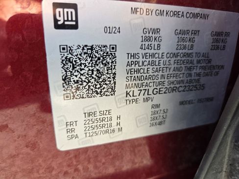 Used 2024 Chevrolet Trax RS w/ Driver Confidence Package FWD image 29
