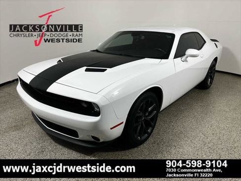 Certified 2021 Dodge Challenger SXT w/ Blacktop Package RWD image 1