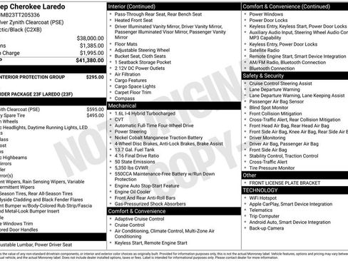 New 2026 Jeep Cherokee Laredo AWD/4WD image 5