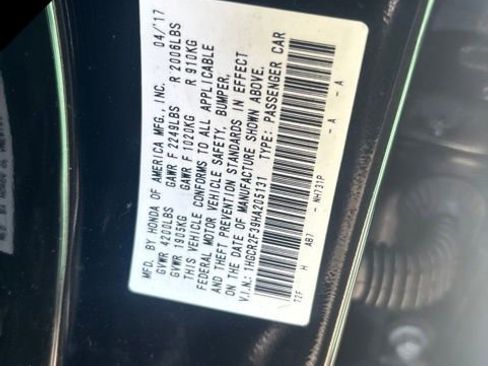 Used 2017 Honda Accord LX image 37