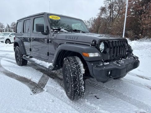 Used 2020 Jeep Wrangler Unlimited Sport image 3