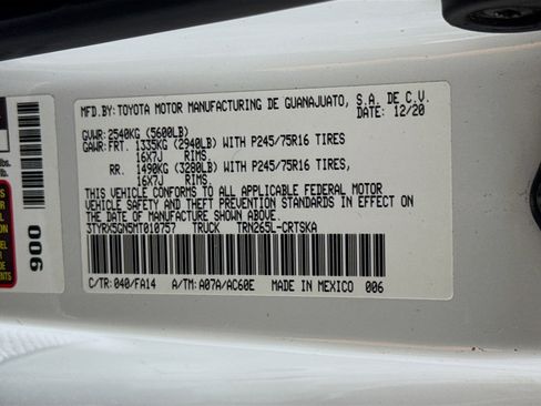 Used 2021 Toyota Tacoma SR image 36