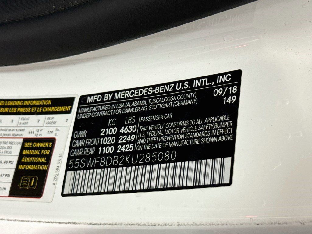 Used 2019 Mercedes-Benz C 300 Sedan w/ Premium Package image 39