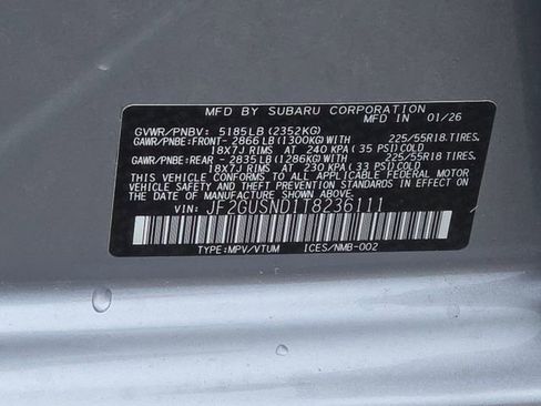 New 2026 Subaru Crosstrek 2.5i Limited AWD/4WD image 23