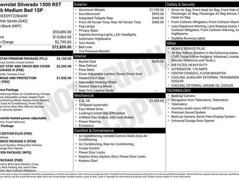 New 2026 Chevrolet Silverado 1500 RST w/ RST All Star Premium Package AWD/4WD image 27