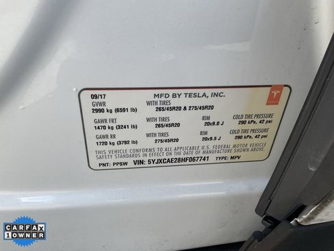 Used 2017 Tesla Model X 75D image 22