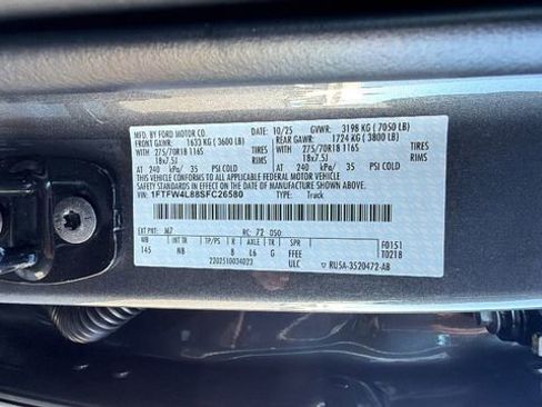 New 2025 Ford F150 Tremor w/ Equipment Group 402A High image 36