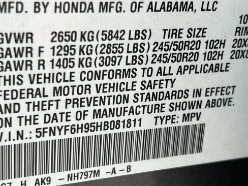 Used 2017 Honda Pilot Touring image 37