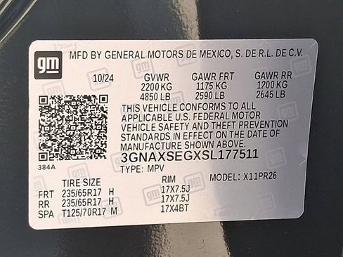 Certified 2025 Chevrolet Equinox ACTIV w/ Safety and Technology Package AWD/4WD image 27