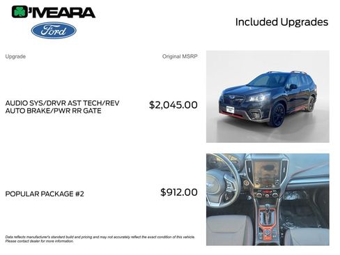 Used 2020 Subaru Forester Sport w/ Popular Package #2 image 4