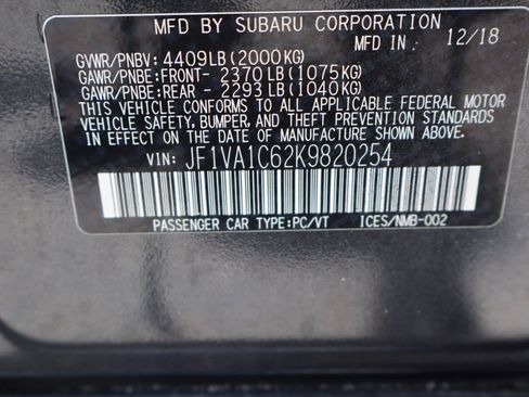Used 2019 Subaru WRX Premium AWD/4WD image 36