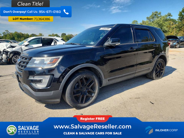 Used 2017 Ford Explorer Sport AWD/4WD image 1