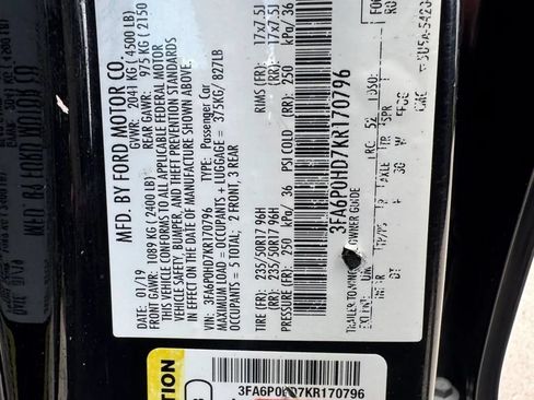 Used 2019 Ford Fusion SE FWD image 38