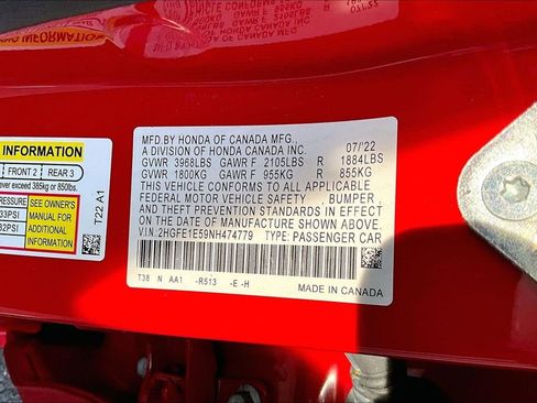 Used 2022 Honda Civic Si image 16