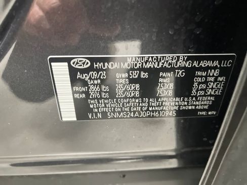 Used 2023 Hyundai Santa Fe SEL FWD image 33