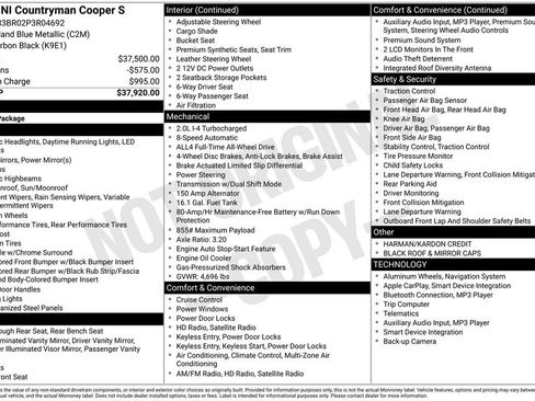 Certified 2023 MINI Cooper Countryman S AWD/4WD image 9