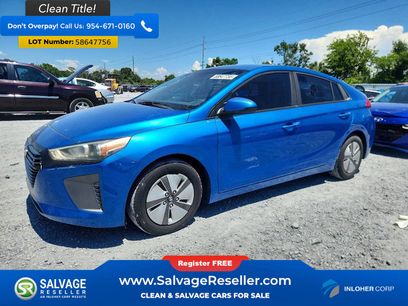 Used 2017 Hyundai Ioniq Blue