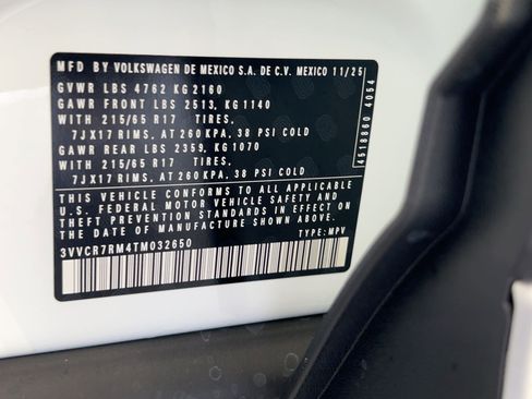 New 2026 Volkswagen Tiguan S image 20