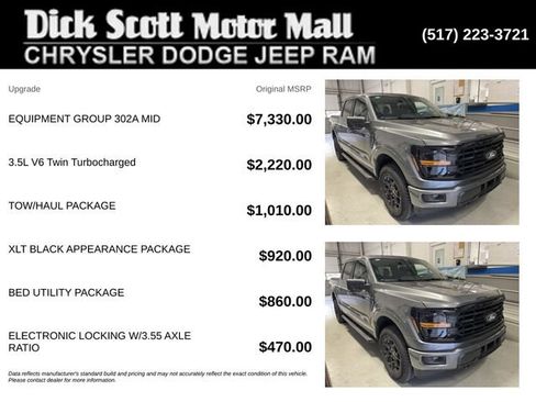 Used 2026 Ford F150 XLT w/ Equipment Group 302A MID AWD/4WD image 2