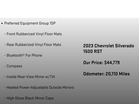 Used 2023 Chevrolet Silverado 1500 RST w/ All Star Edition Plus image 12