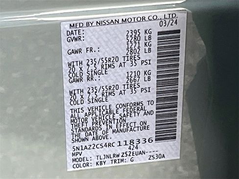 Used 2024 Nissan Murano SL image 34