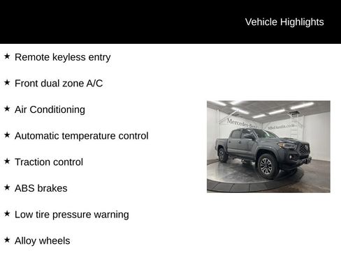 Used 2022 Toyota Tacoma TRD Sport w/ TRD Premium Sport Package image 6